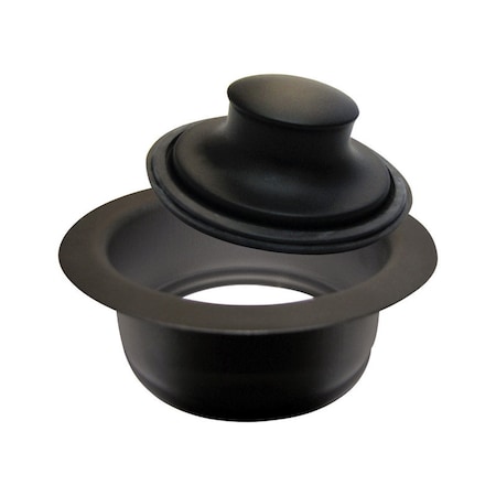 B & K Keeney 3.5 in. Black Metal Drain Stopper K5417BLK
